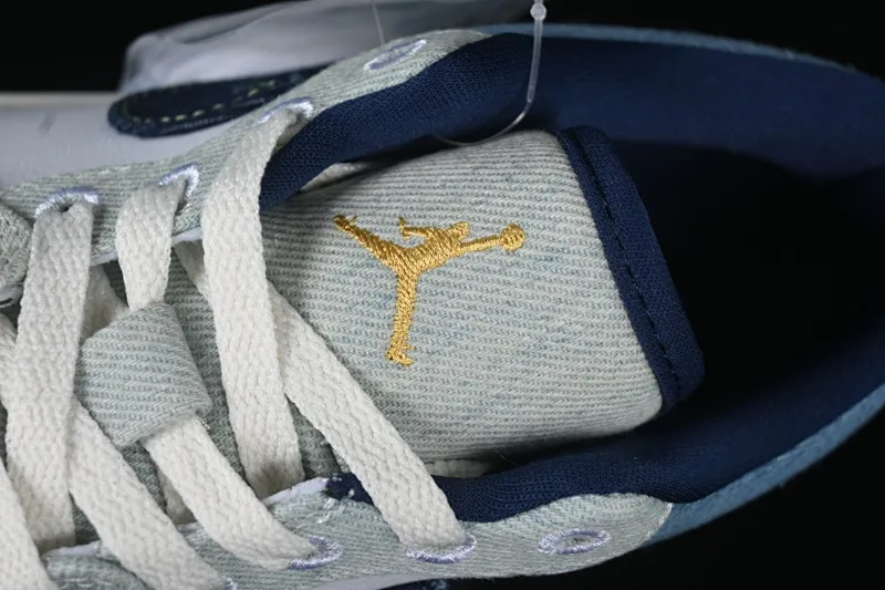 All categories Air Jordan Jordan series basketball shoes Air Jordan 1 Low Air Jordan 1 Low "Canadian Tuxedo" AJ1 Joe 1 cowboy trend low-top basketball shoes IH0648-141
